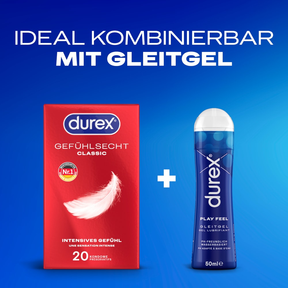 durex Gefühlsecht CLASSIC 20 St Kondome
