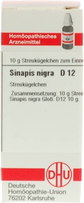 SINAPIS NIGRA D 12 Globuli 10 g Globuli