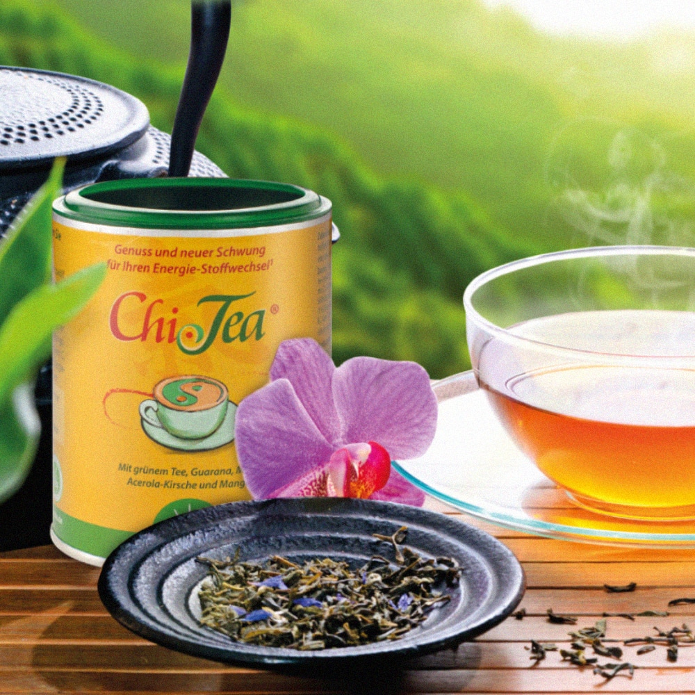 Chi-Tea Wellness Tee Guarana grüner Tee Kaffee Acerola