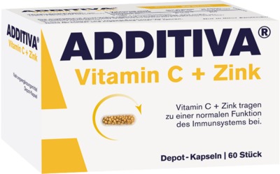 ADDITIVA Vitamin C Depot 300 mg  60 St Kapseln