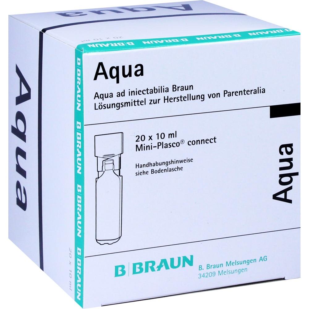 AQUA AD injectabilia Miniplasco connect Inj.-Lösung 20X10 ml Injektionslösung