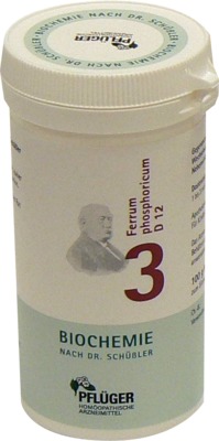 BIOCHEMIE Pflüger 3 Ferrum phosphoricum D 12 Pulv. 100 g Pulver