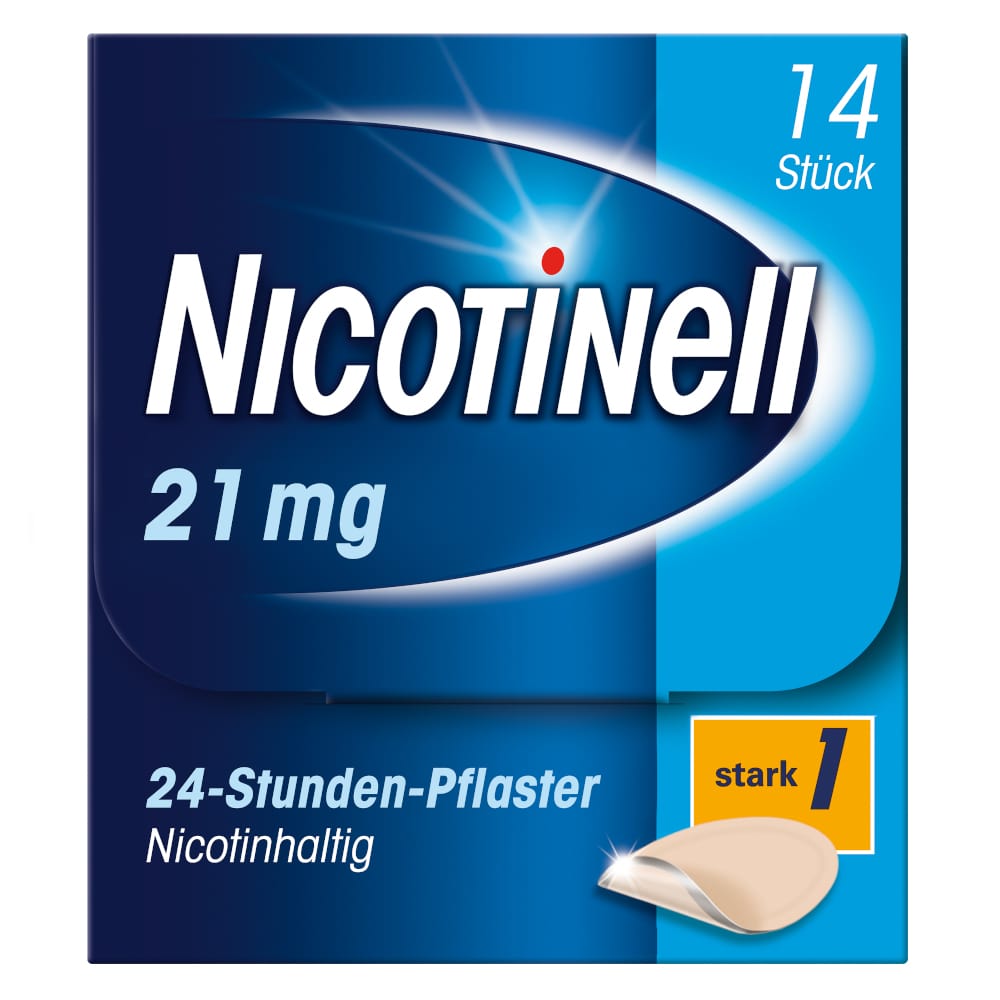 NICOTINELL 21mg/24 Stunden 14 St Pflaster transdermal