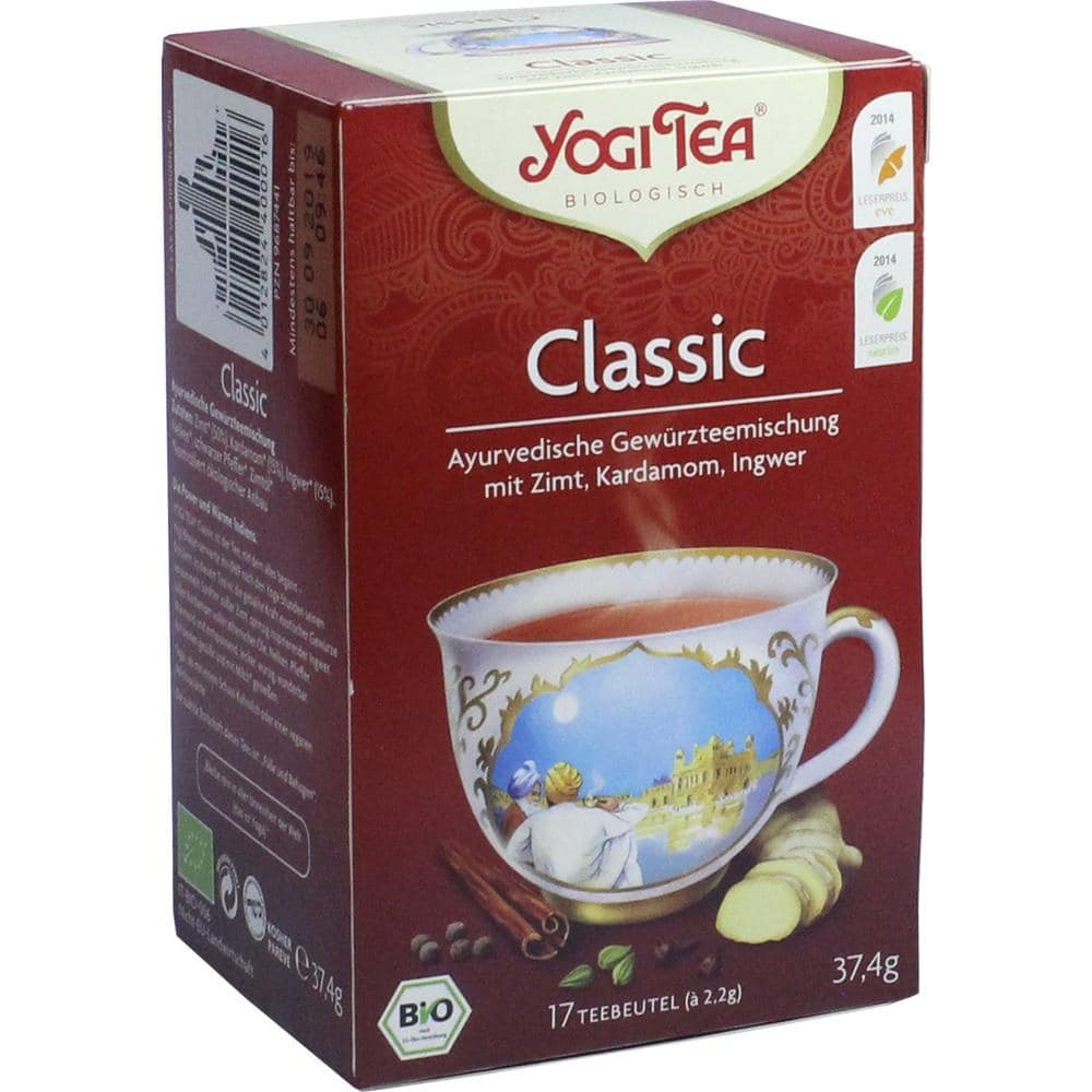 YOGI TEA Classic Bio Filterbeutel 17X2.2 g Filterbeutel