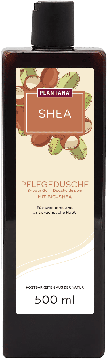 PLANTANA PFLEGEDUSCHE SHEA Butter 500 ml Duschgel
