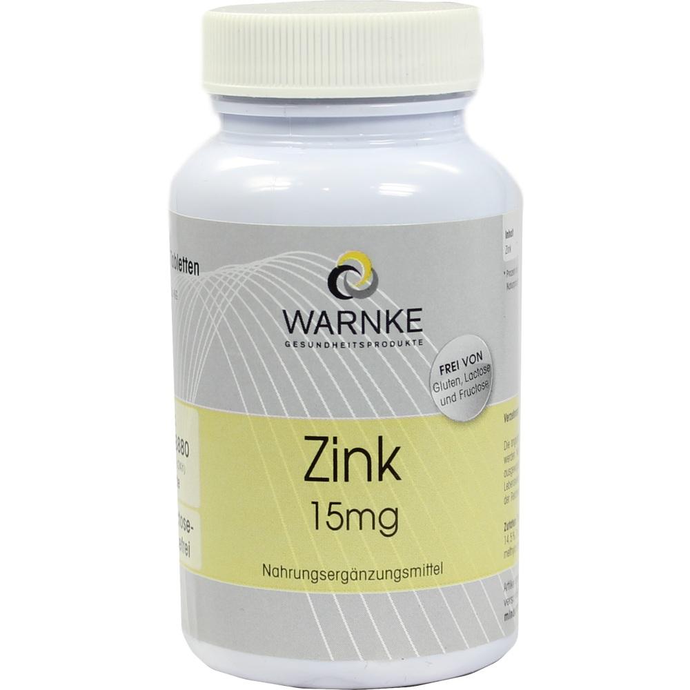 ZINK 15 mg Tabletten 250 St Tabletten