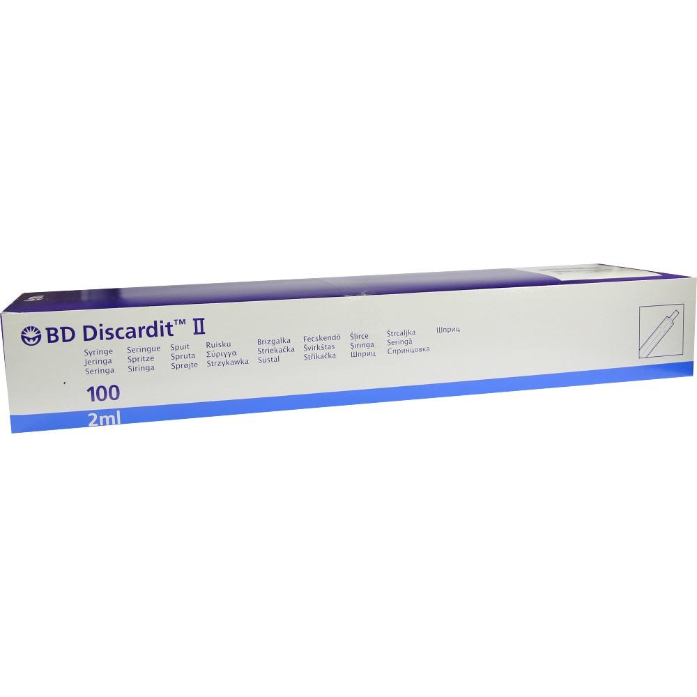 BD DISCARDIT II Spritze 2 ml 100X2 ml Spritzen