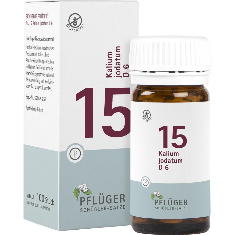 Schüßler-Salz Nr. 15 Kalium jodatum D6 100 St Tabletten