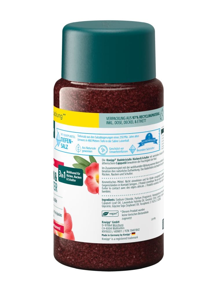 Kneipp Badekristalle RÜCKEN & SCHULTER Teufelskralle 600 g