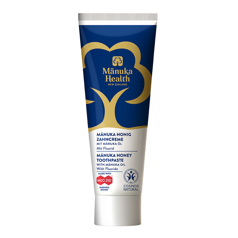 Manuka Health MANUKA HONIG ZAHNCREME Mit Fluorid 75 ml Zahncreme