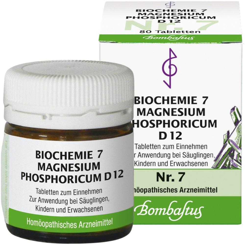 BIOCHEMIE 7 Magnesium phosphoricum D 12 Tabletten 80 St Tabletten
