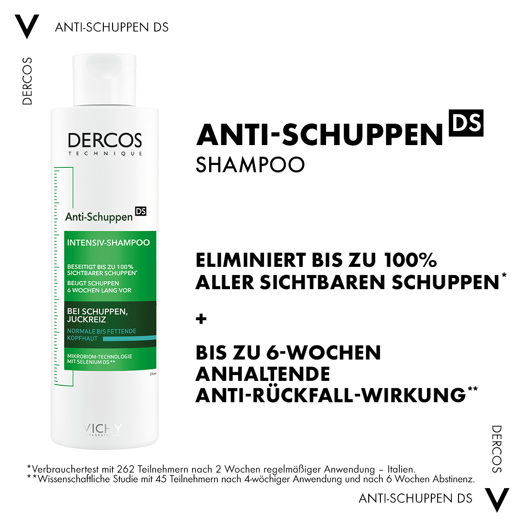 VICHY DERCOS Anti-Schuppen sensitive Shampoo  200 ml Shampoo