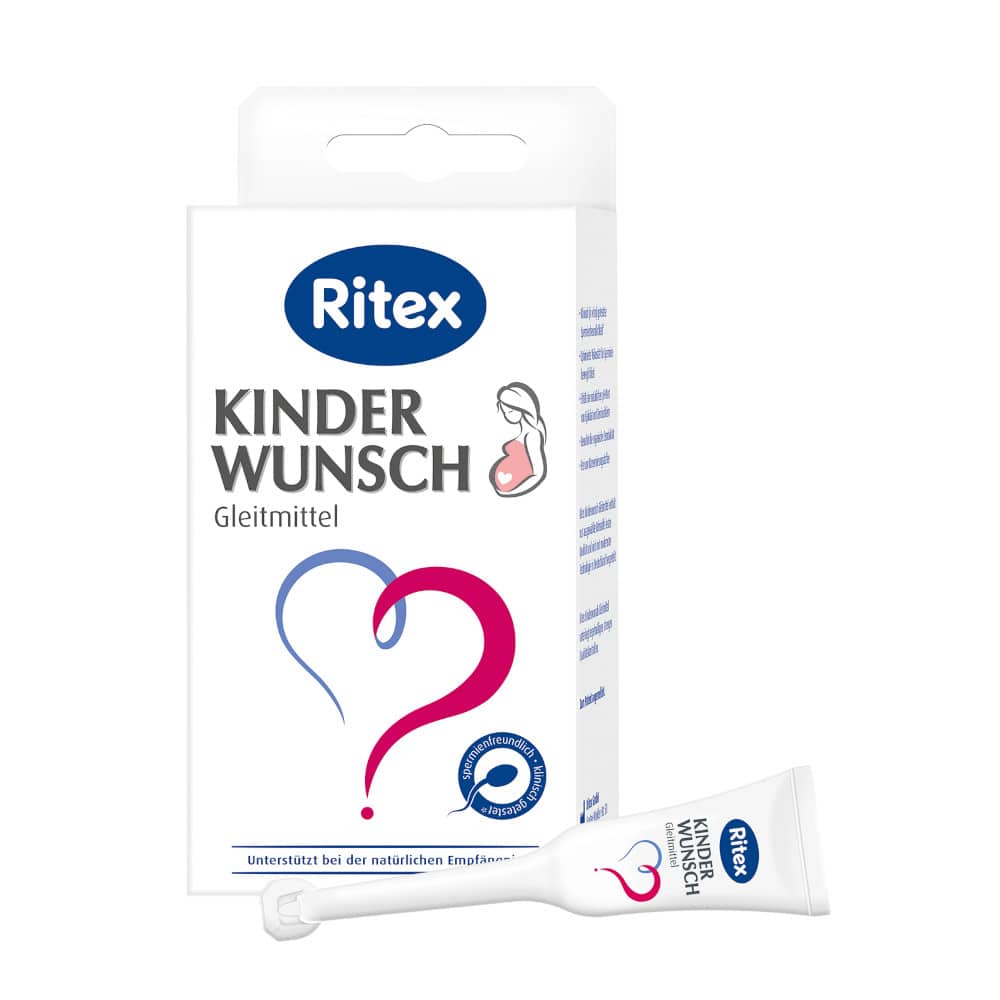 RITEX Kinderwunsch Gleitmittel  8X4 ml Gel