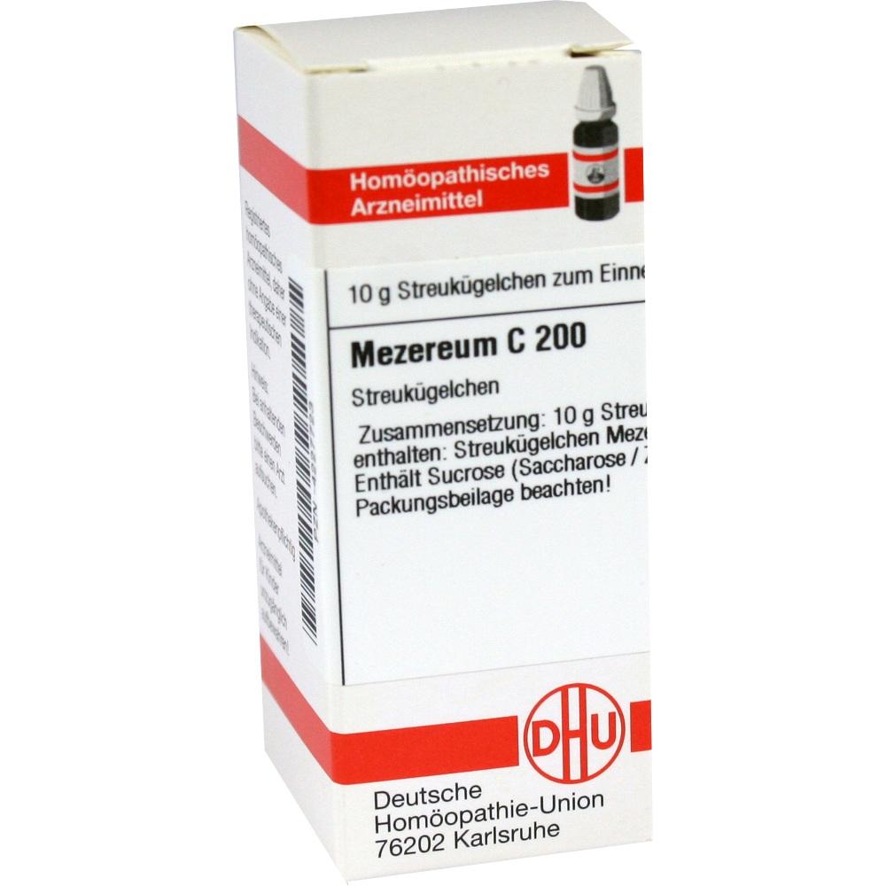 MEZEREUM C 200 Globuli 10 g Globuli