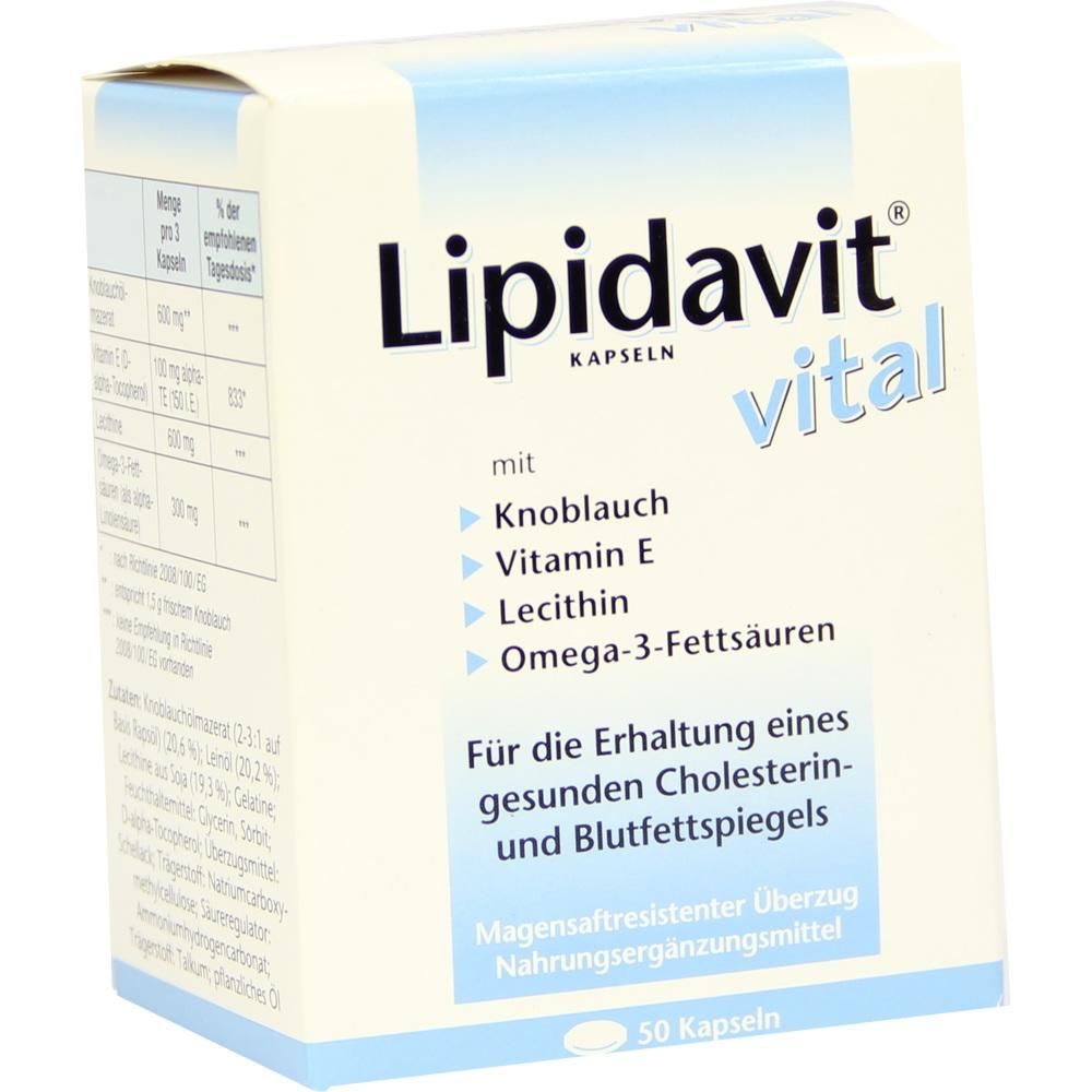 LIPIDAVIT Vital Kapseln 50 St Kapseln