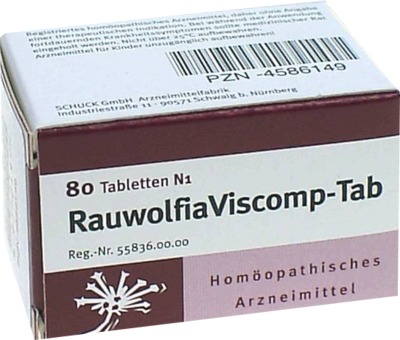 RAUWOLFIAVISCOMP TAB 80 St Tabletten