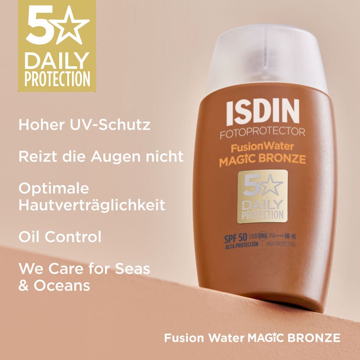 ISDIN FusionWater MAGIC BRONZE LSF 50 50 ml Creme