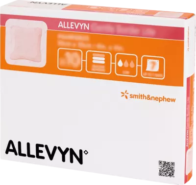 ALLEVYN Gentle Border Lite 10x10 cm Schaumverb. 10 St Verband
