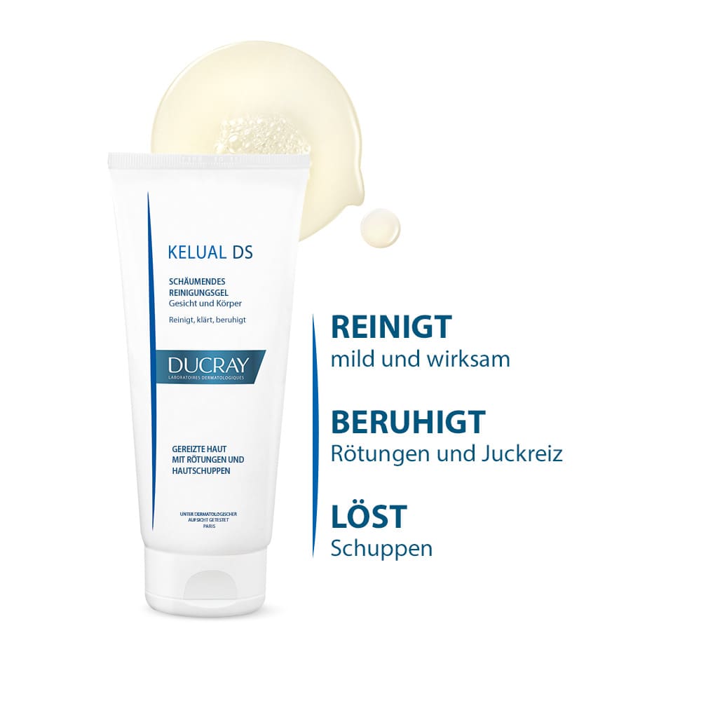 DUCRAY KELUAL DS beruhigendes Reinigungsgel 200 ml Duschgel