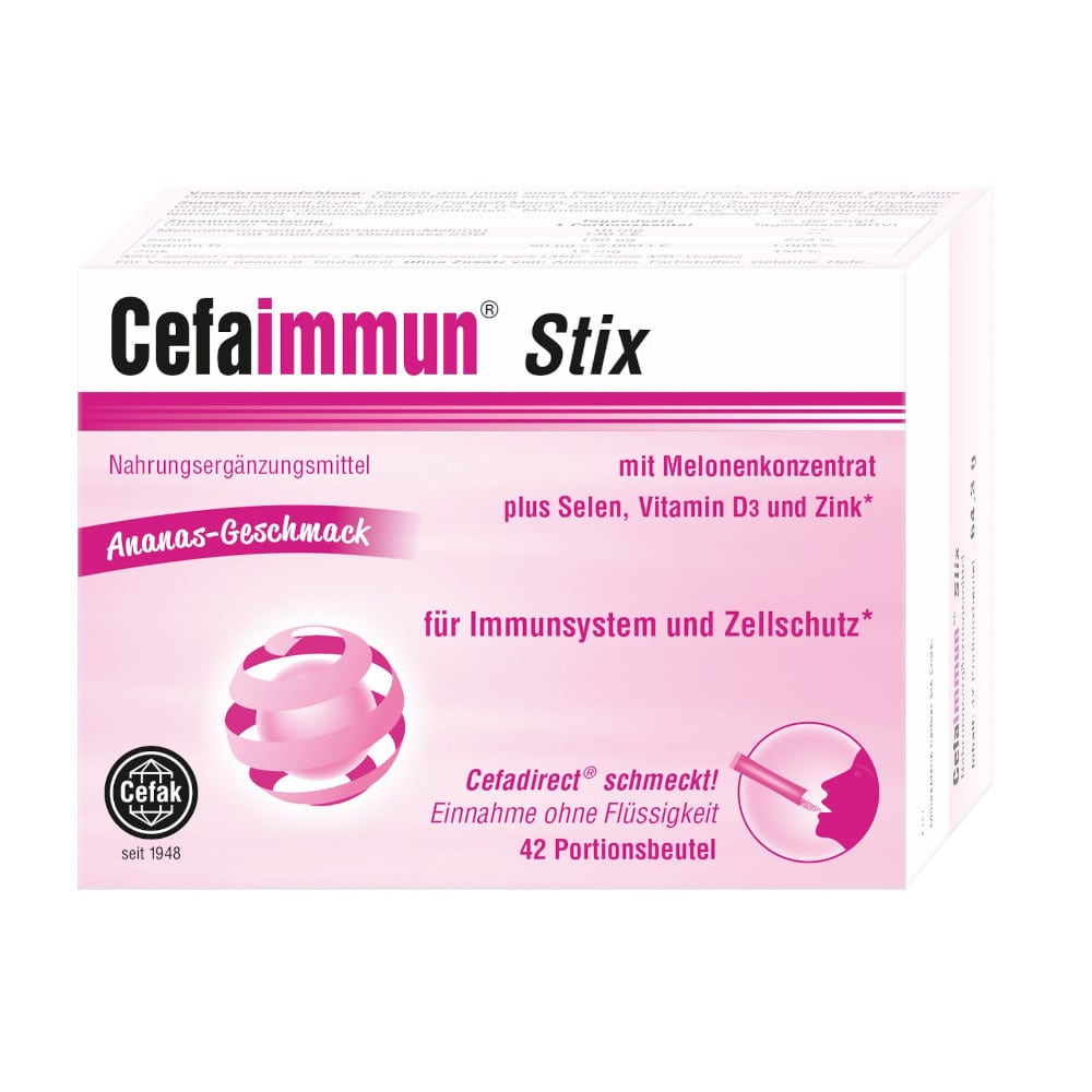 Cefaimmun Stix  Ananas-Geschmack 42 St Granulat