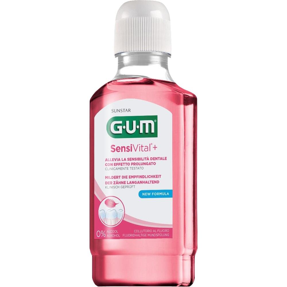 Gum SensiVital+ Mundspülung 300 ml Mundwasser