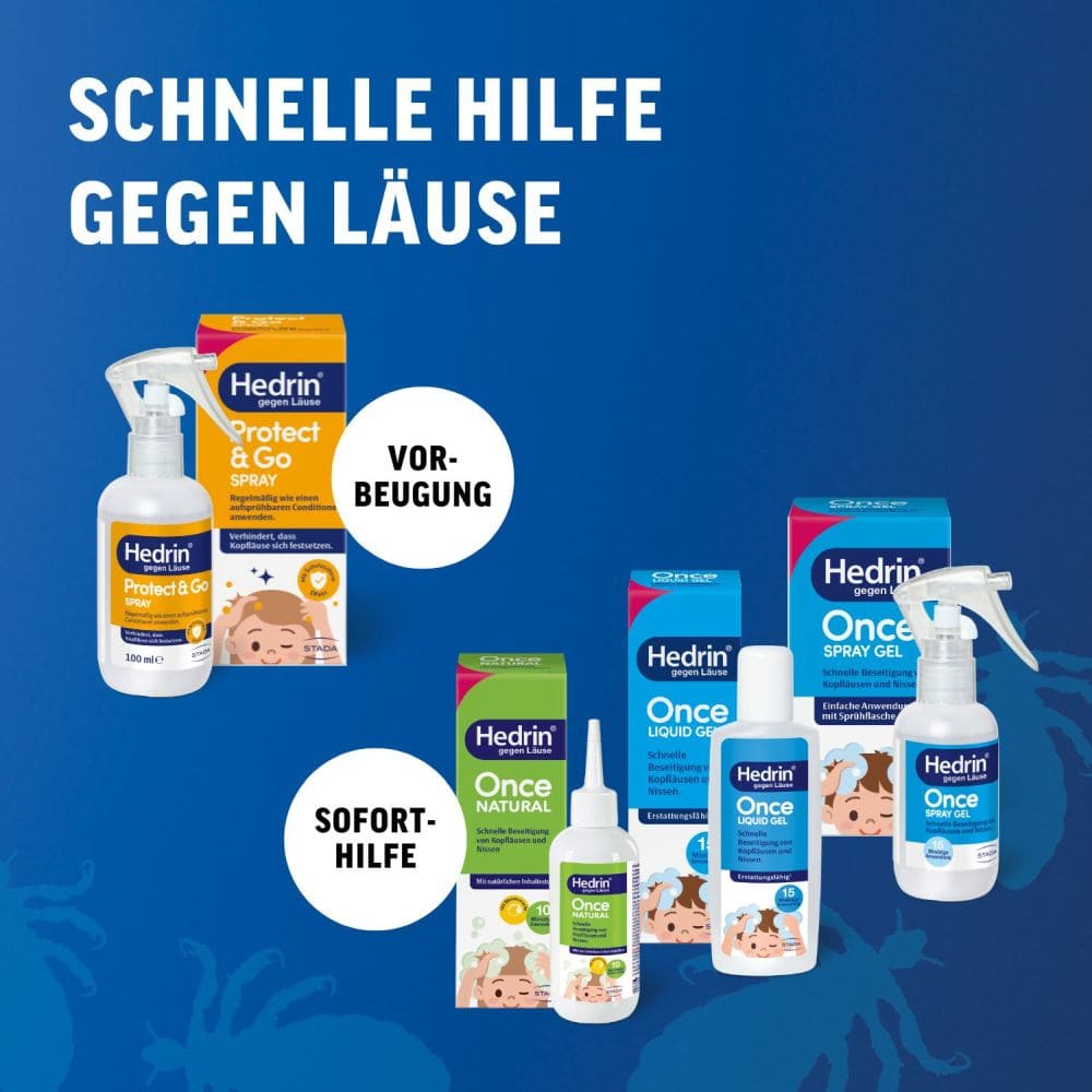 Hedrin Once Spray Gel 60 ml Spray