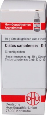 CISTUS CANADENSIS D 12 Globuli 10 g Globuli