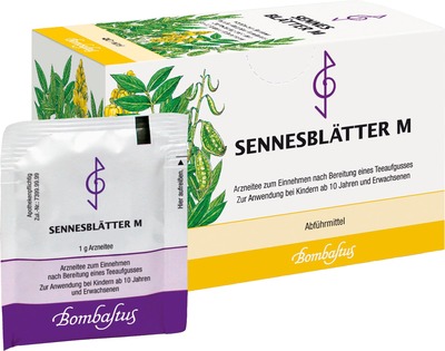 SENNESBLÄTTER M BOMBASTUS 20X1 g Filterbeutel