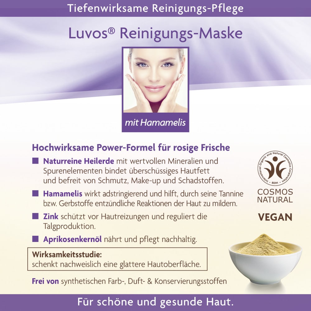 Luvos HEILERDE Reinigungs-Maske 2X7.5 ml Gesichtsmaske
