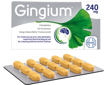 Gingium 240 mg 40 St Filmtabletten