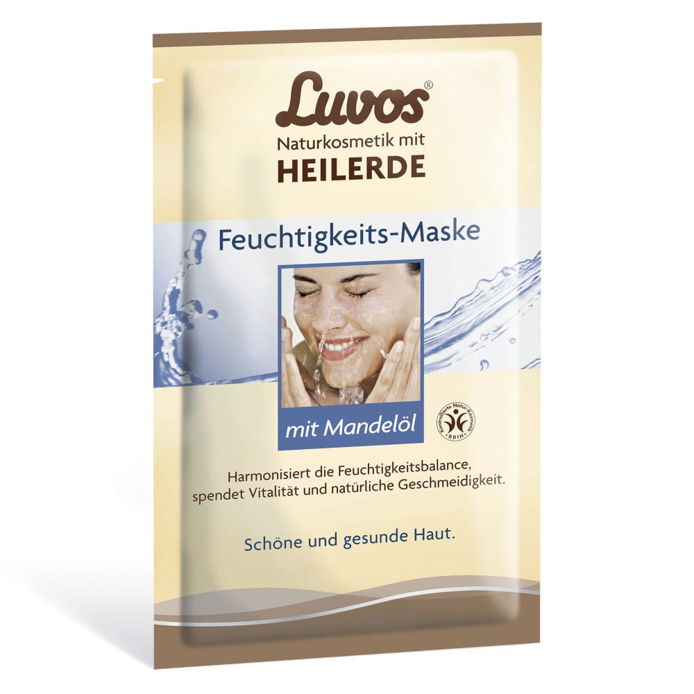 Luvos HEILERDE Feuchtigkeits-Maske Naturkosmetik 2X7.5 ml Gesichtsmaske