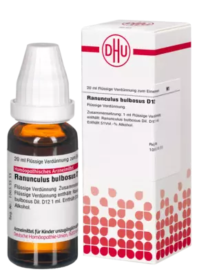 RANUNCULUS BULBOSUS D 12 Dilution 20 ml Dilution