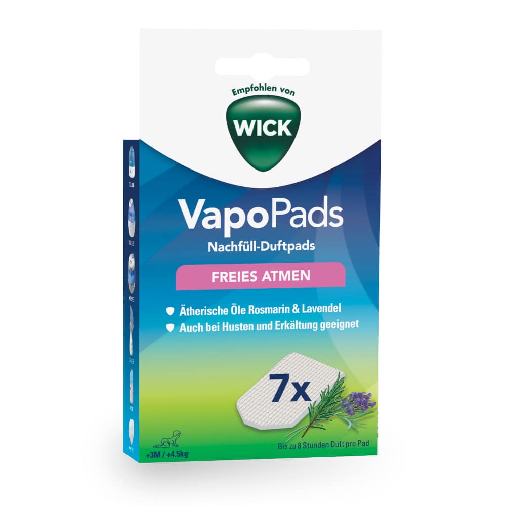 WICK VapoPads 7 Rosmarin Lavendel Pads  1 Packung