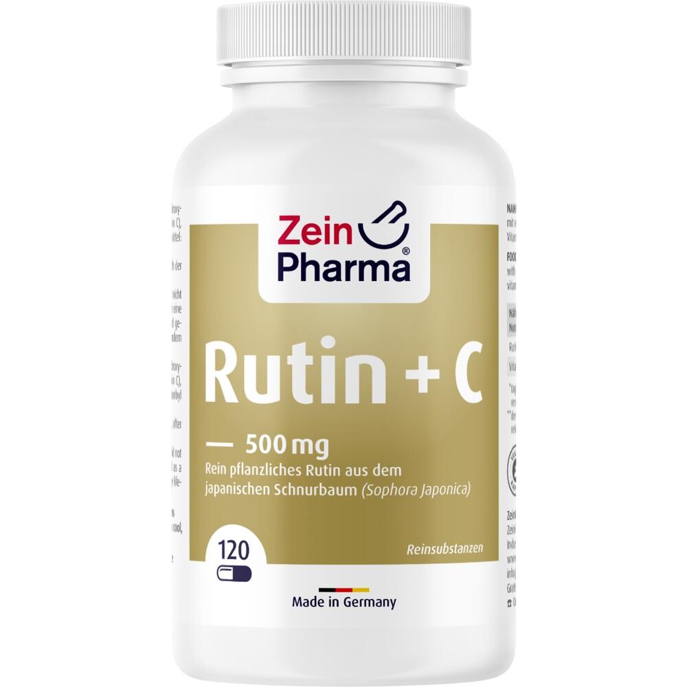 Zein Pharma Rutin + C - 500mg 120 St Kapseln