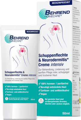 Behrend Schuppenflechte & Neurodermitis Creme intens 50 ml Creme