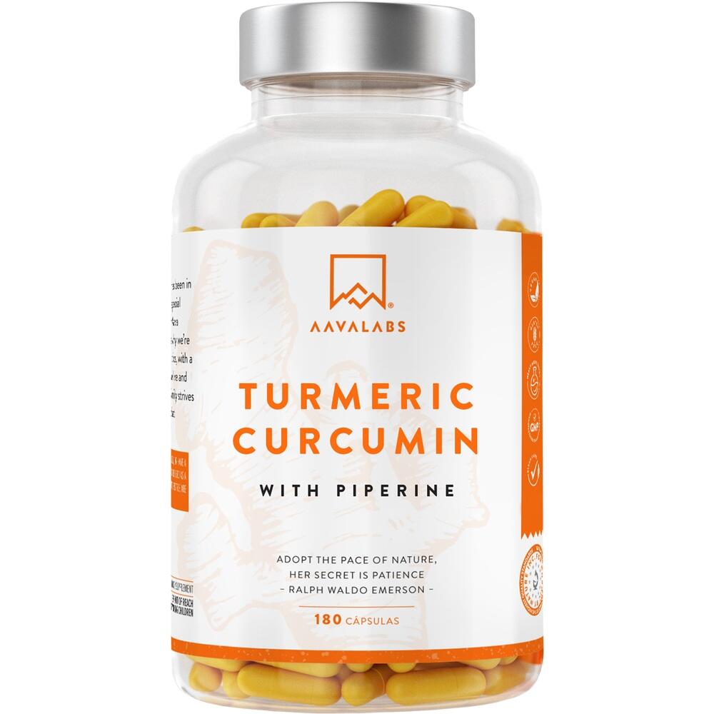 AAVALABS TURMERIC CURCUMIN 180 St Kapseln