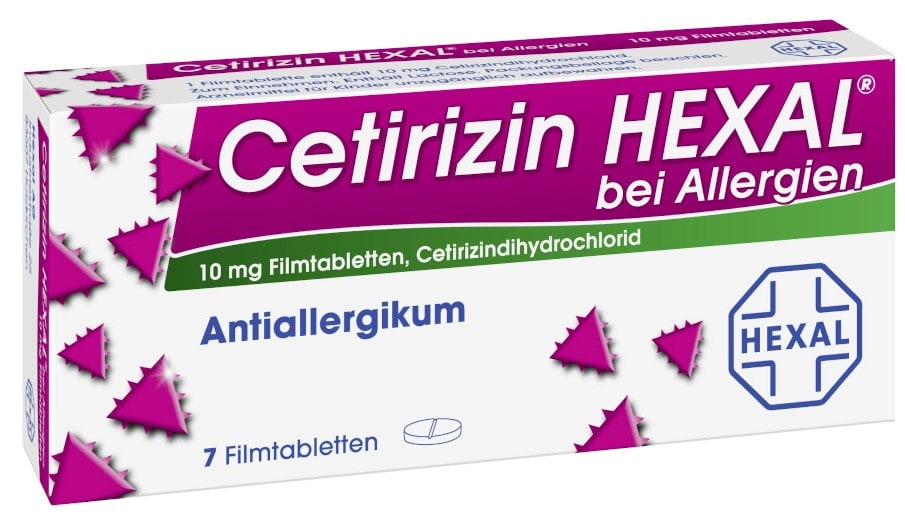 Cetirizin HEXAL  7 St Filmtabletten