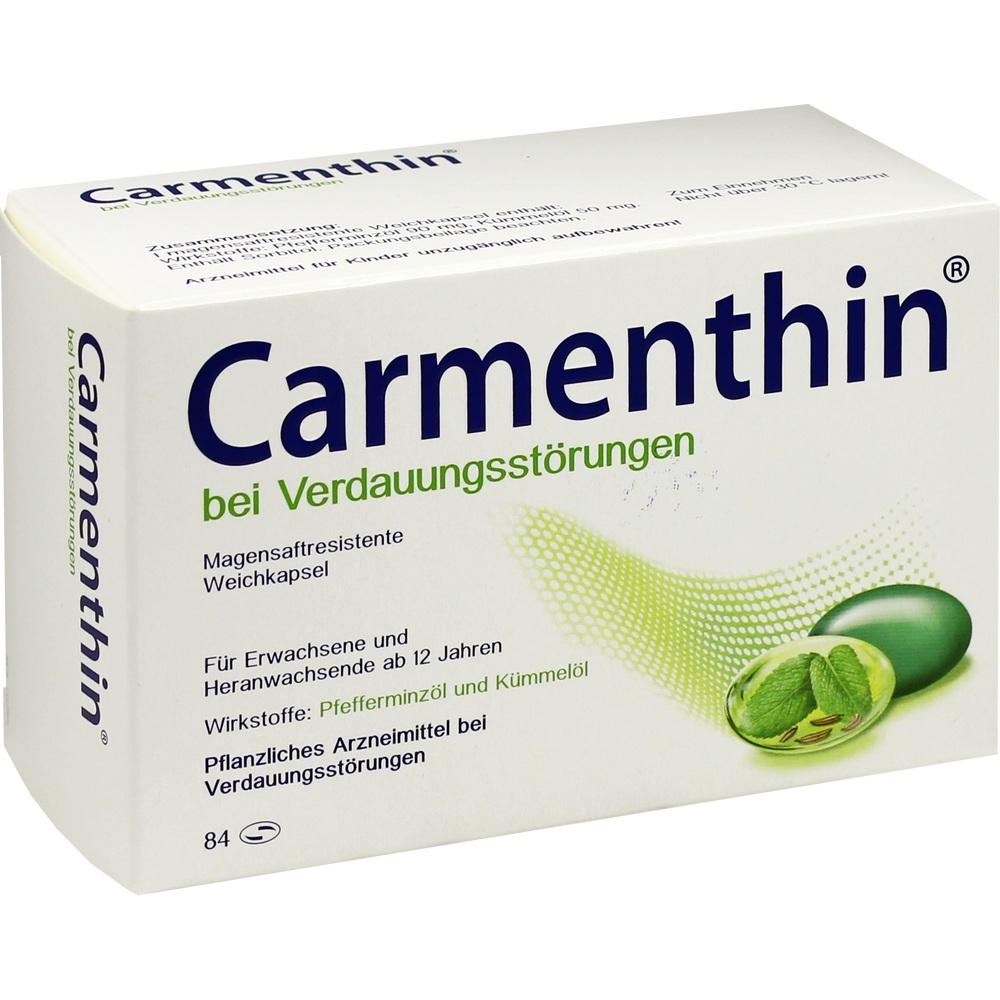 Carmenthin bei Verdauungsstörungen 84 St Magensaftresistente Weichkapseln