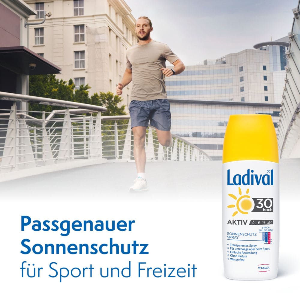 Ladival AKTIV SONNENSCHUTZ SPRAY LSF 30 150 ml Spray