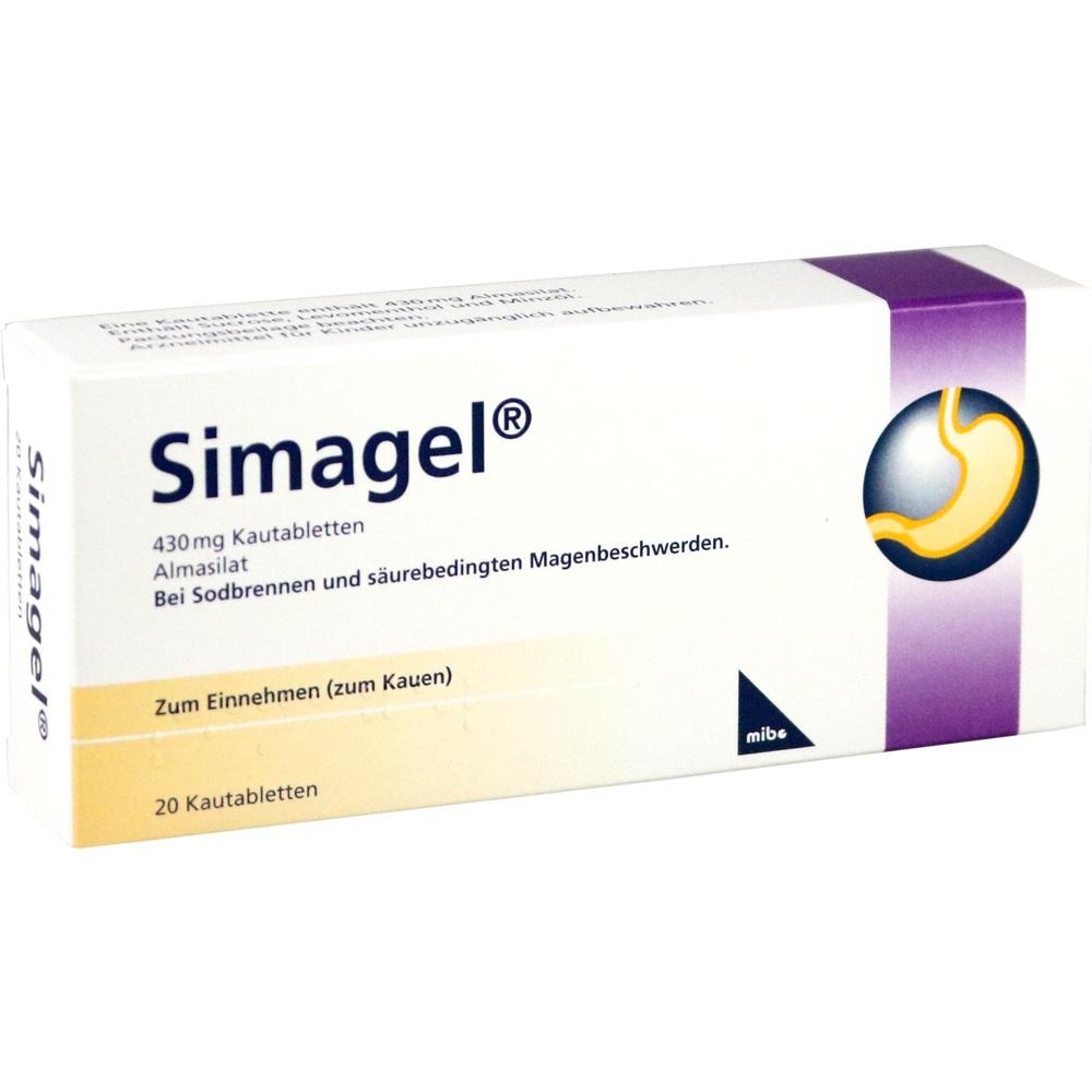 Simagel 20 St Kautabletten