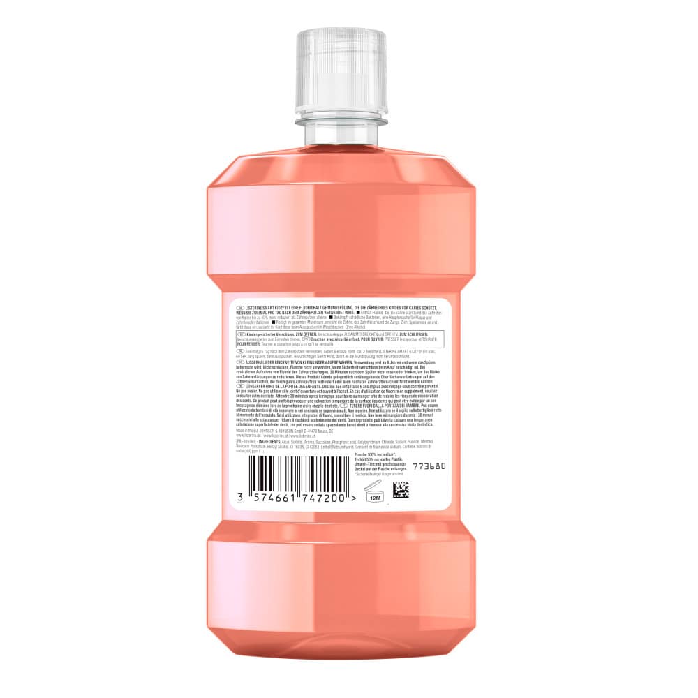 LISTERINE Smart Kidz Mild Berry 500 ml Lösung LISTERINE Smart Kidz Mild Berry 500 ml Lösung