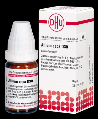 ALLIUM CEPA D 30 Globuli 10 g Globuli
