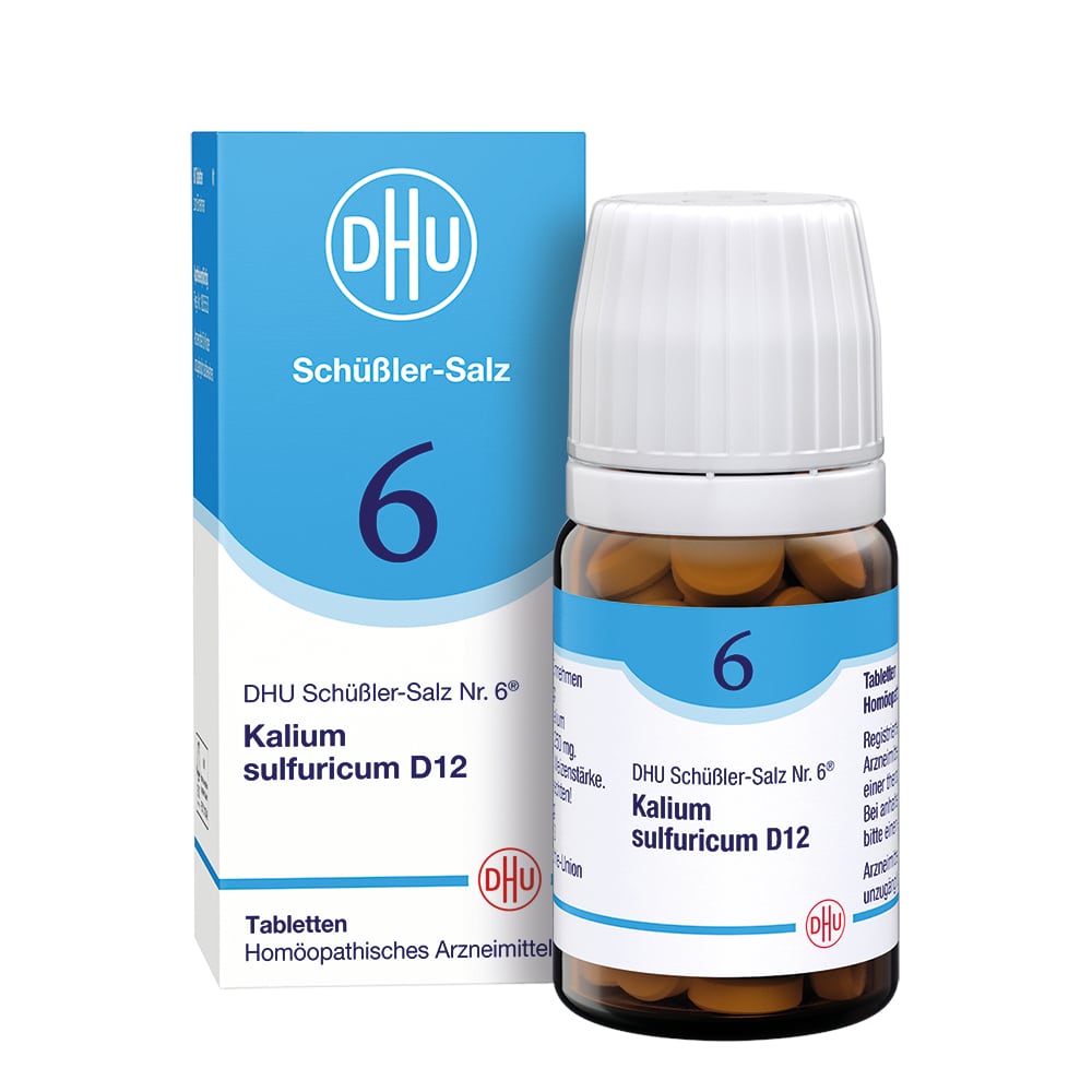 DHU Schüßler-Salz Nr. 6 Kalium sulfuricum D12   80 St Tabletten