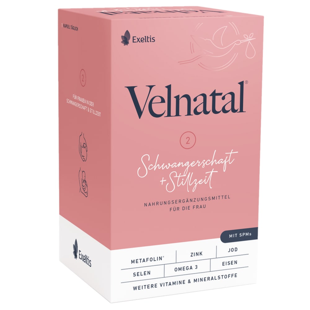 Velnatal 2 Schwangerschaft und Stillzeit 90 St Weichkapseln