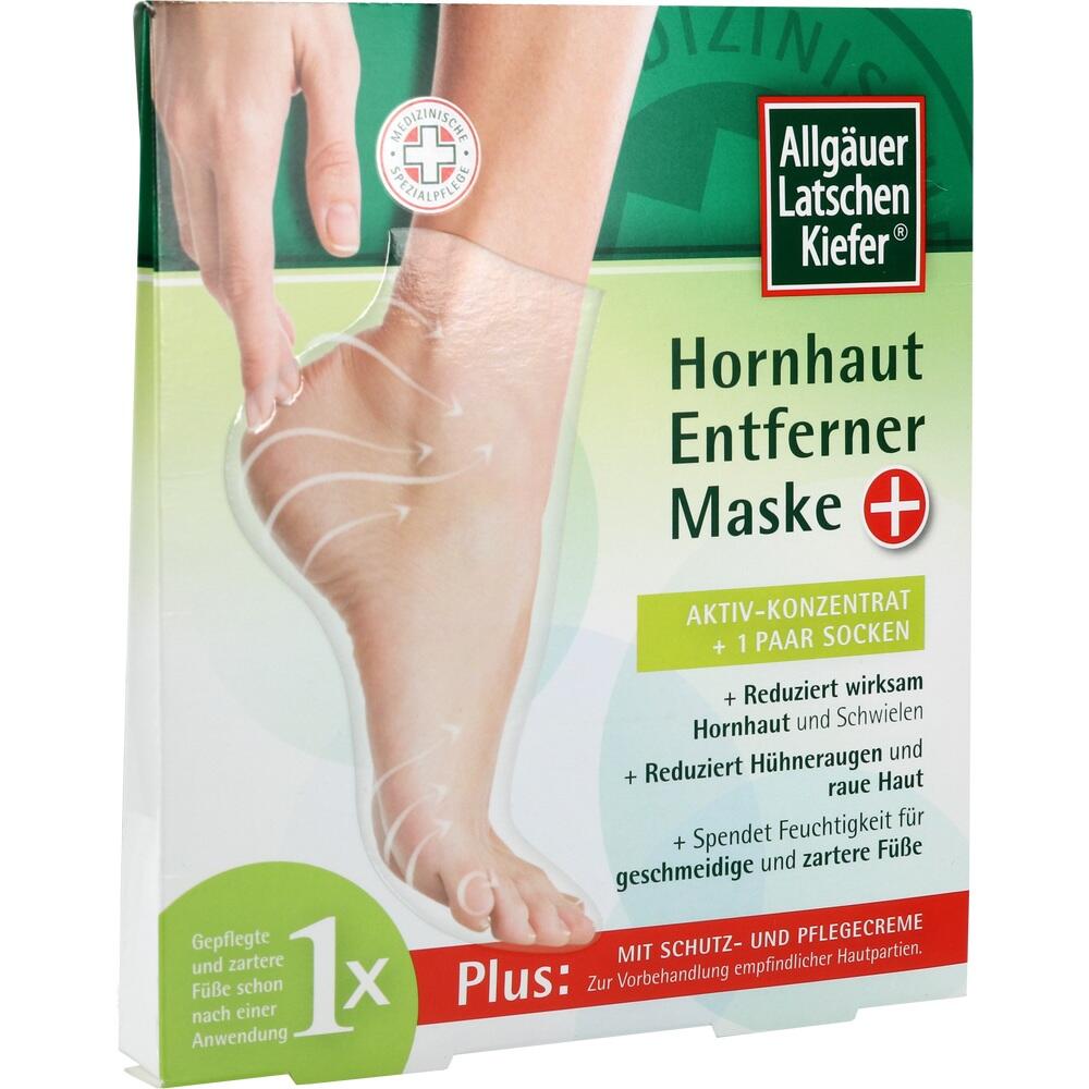 Allgäuer Latschen Kiefer Hornhaut Entferner Maske + 1 Packung