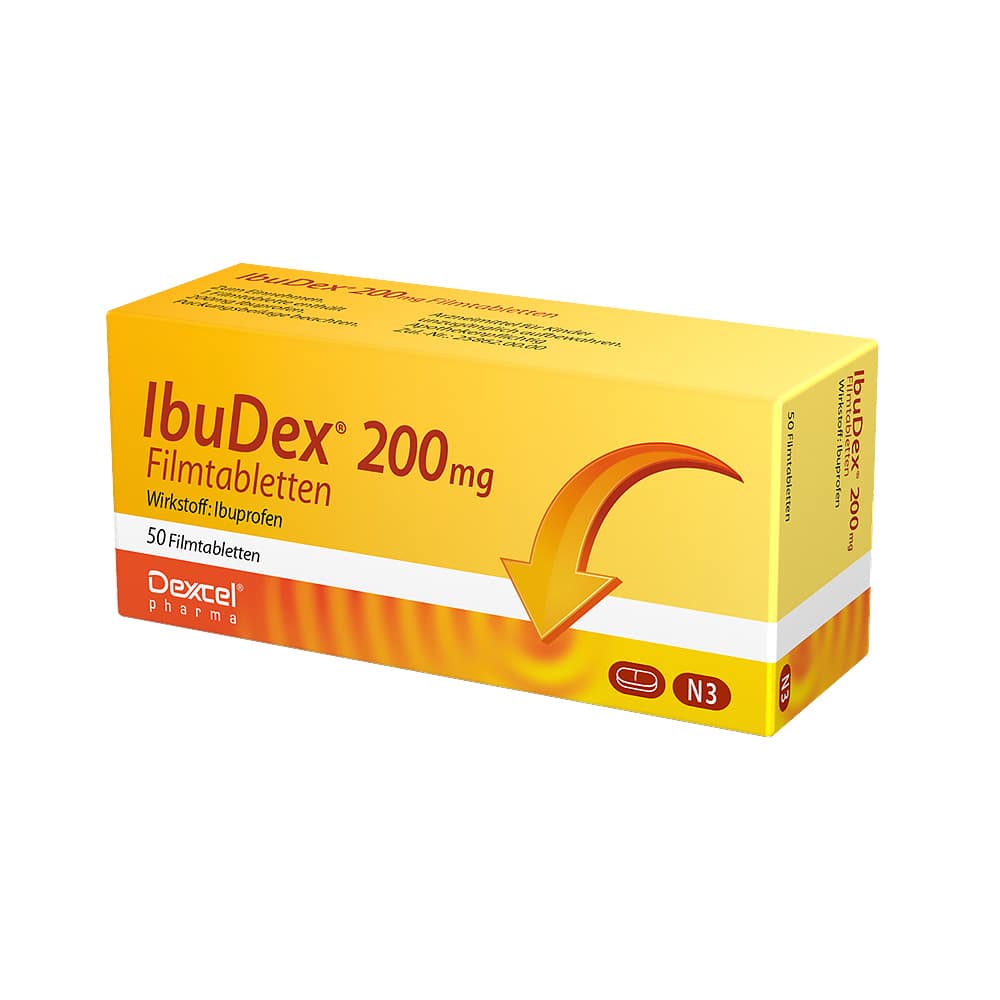IbuDex 200mg 50 St Filmtabletten