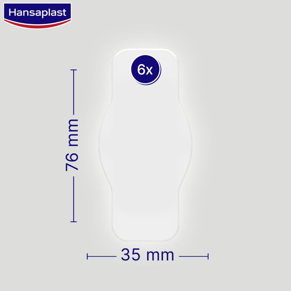 Hansaplast ZWEITE HAUT SCHUTZ 6 St Pflaster