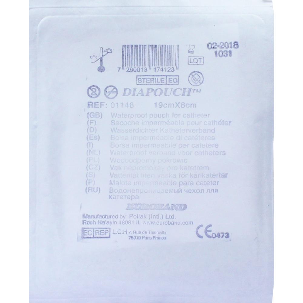 DIAPOUCH wasserdichter Katheterverband 1 St Verband
