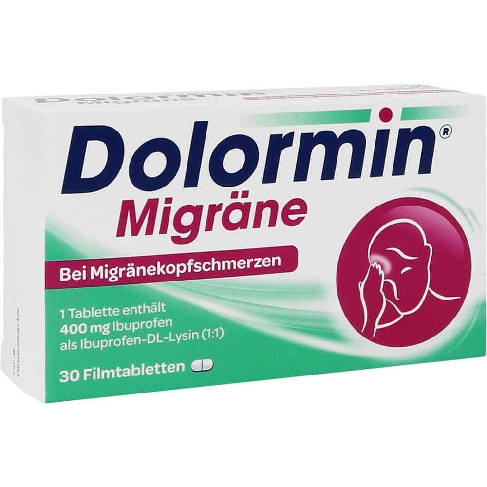 Dolormin Migräne bei Migräneattacken