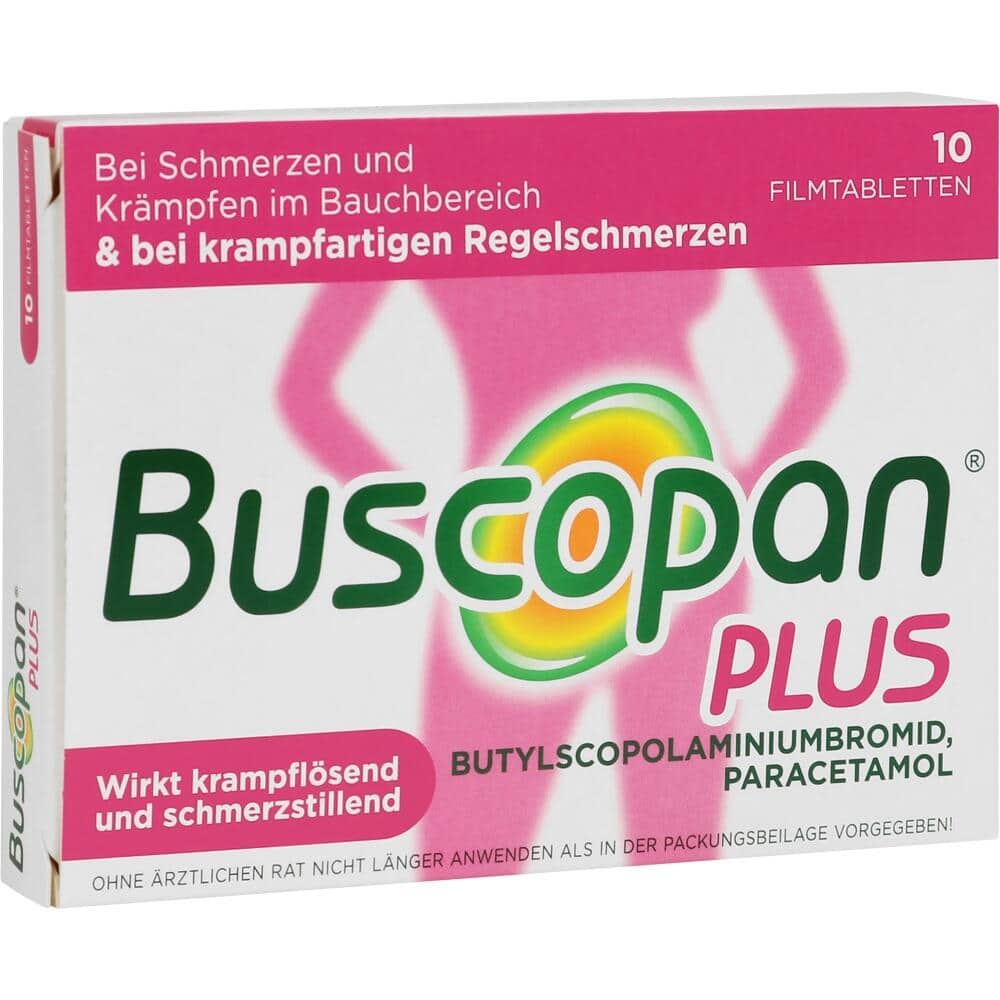 Buscopan PLUS  10 St Filmtabletten